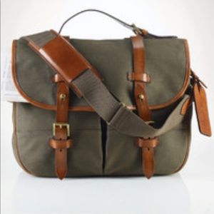 Polo Ralph Lauren Twill Commuter Bag